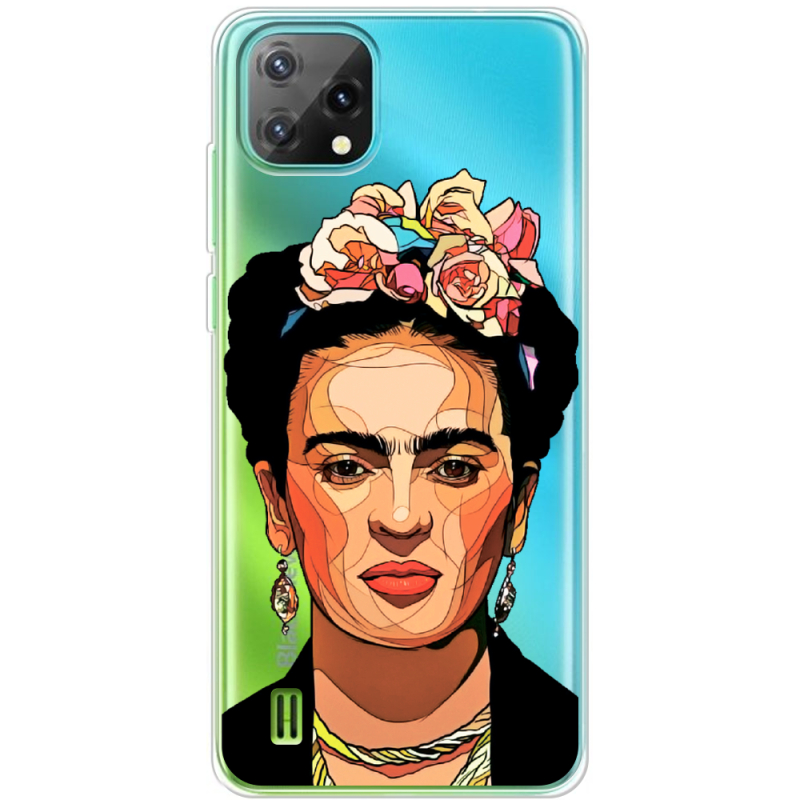 Прозорий чохол BoxFace Blackview Oscal C60 Фрида Кало