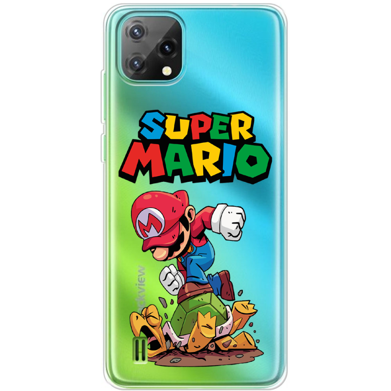 Прозорий чохол BoxFace Blackview Oscal C60 Super Mario