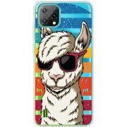 Прозорий чохол BoxFace Blackview Oscal C60 Стильна Лама