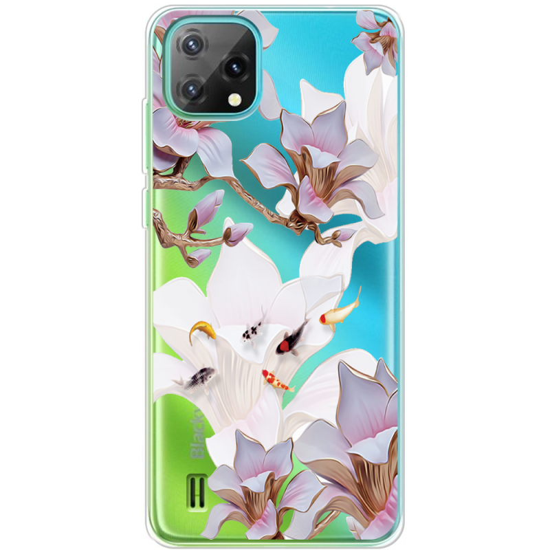 Прозорий чохол BoxFace Blackview Oscal C60 Chinese Magnolia