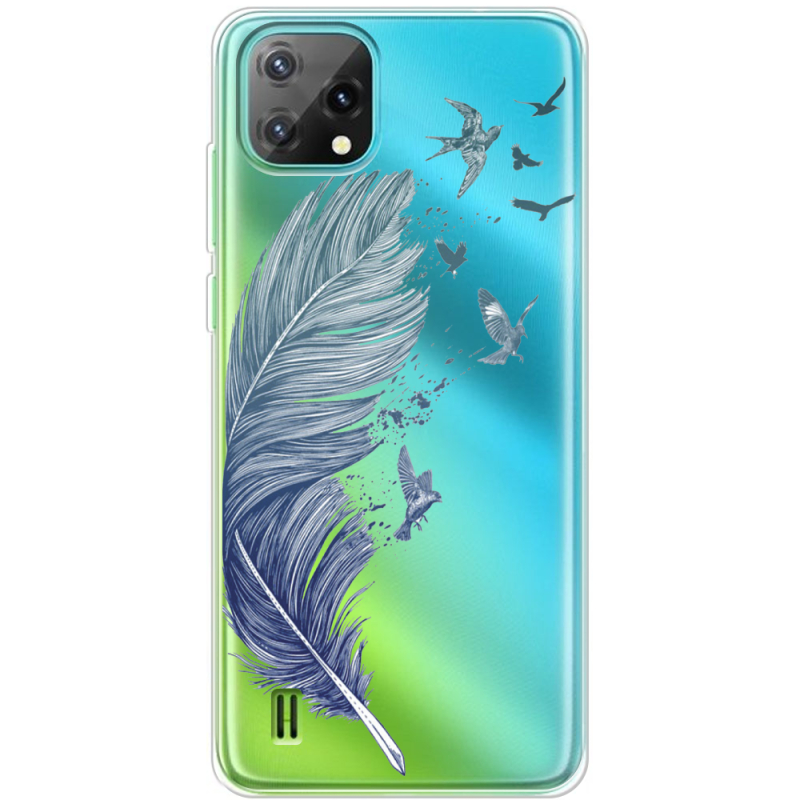 Прозорий чохол BoxFace Blackview Oscal C60 Feather