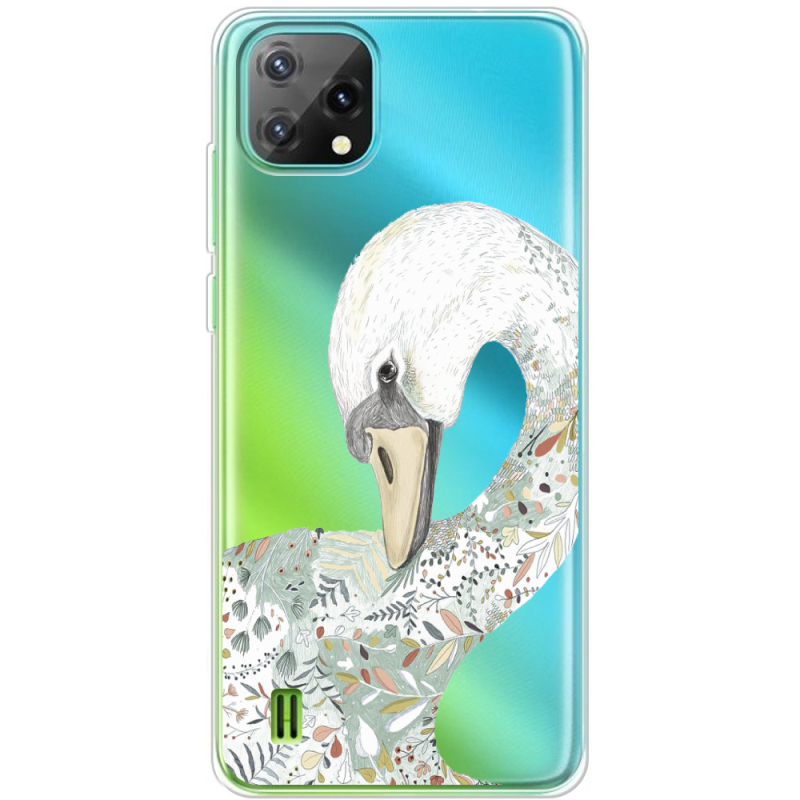 Прозорий чохол BoxFace Blackview Oscal C60 Swan