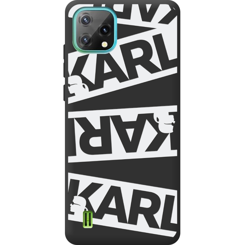 Чорний чохол BoxFace Blackview Oscal C60 White Karl