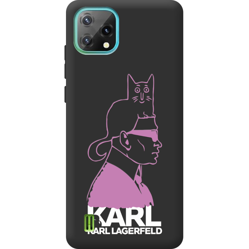 Чорний чохол BoxFace Blackview Oscal C60 Pink Karl