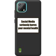 Чорний чохол BoxFace Blackview Oscal C60 