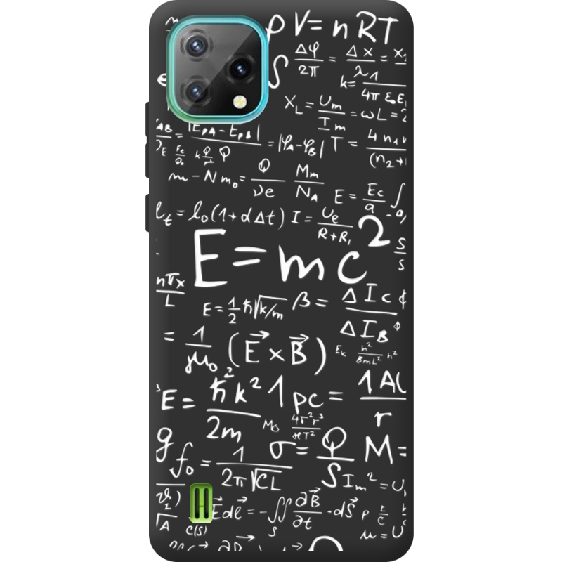 Чорний чохол BoxFace Blackview Oscal C60 E=mc2