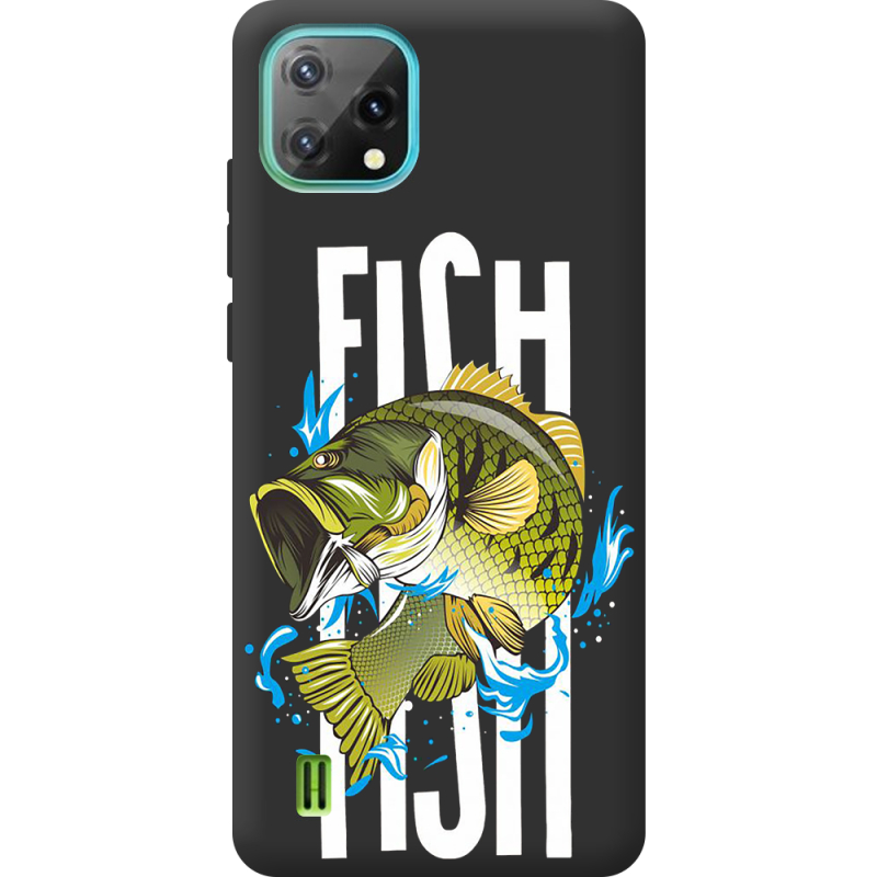 Чорний чохол BoxFace Blackview Oscal C60 Fish