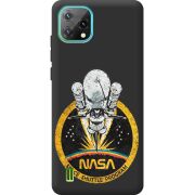 Чорний чохол BoxFace Blackview Oscal C60 NASA Spaceship