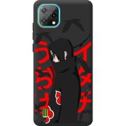 Чорний чохол BoxFace Blackview Oscal C60 Учиха Итачи