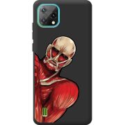 Чорний чохол BoxFace Blackview Oscal C60 Титан