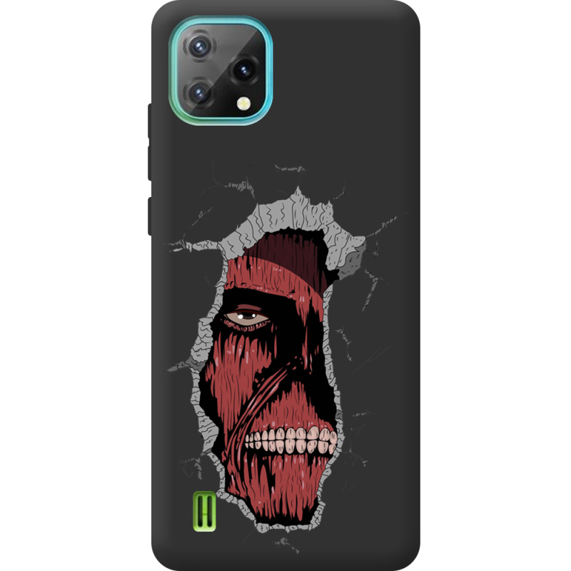 Чорний чохол BoxFace Blackview Oscal C60 Нападение на Титана