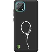 Чорний чохол BoxFace Blackview Oscal C60 Balloon