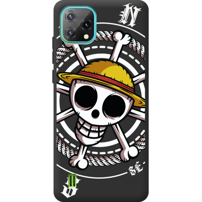 Чорний чохол BoxFace Blackview Oscal C60 One Piece Компас