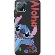 Чорний чохол BoxFace Blackview Oscal C60 Гавайський гість Stich