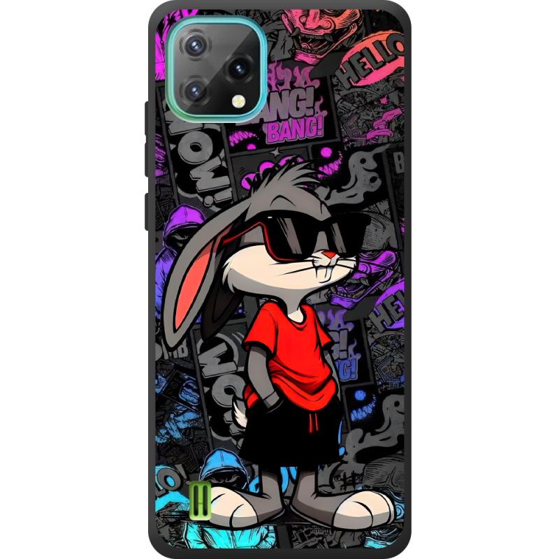 Чорний чохол BoxFace Blackview Oscal C60 Малий вухань