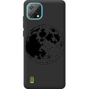 Чорний чохол BoxFace Blackview Oscal C60 Planet