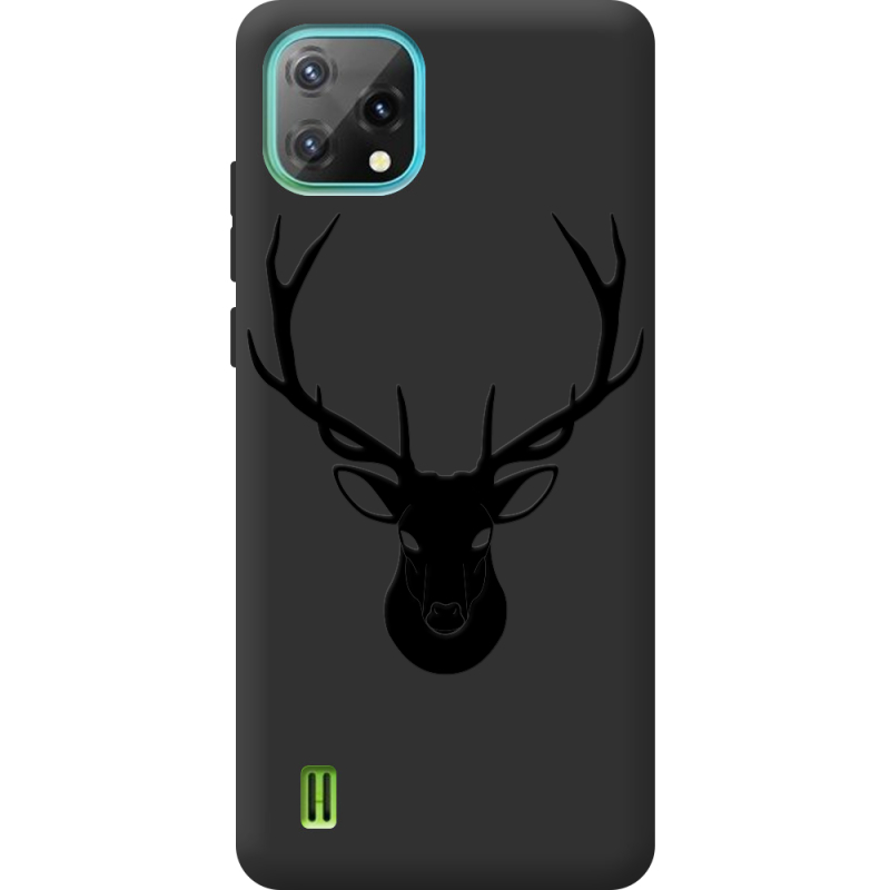 Чорний чохол BoxFace Blackview Oscal C60 Deer