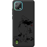 Чорний чохол BoxFace Blackview Oscal C60 