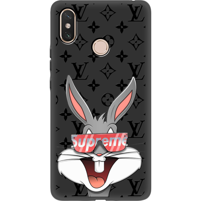Черный чехол Uprint Xiaomi Mi Max 3 looney bunny