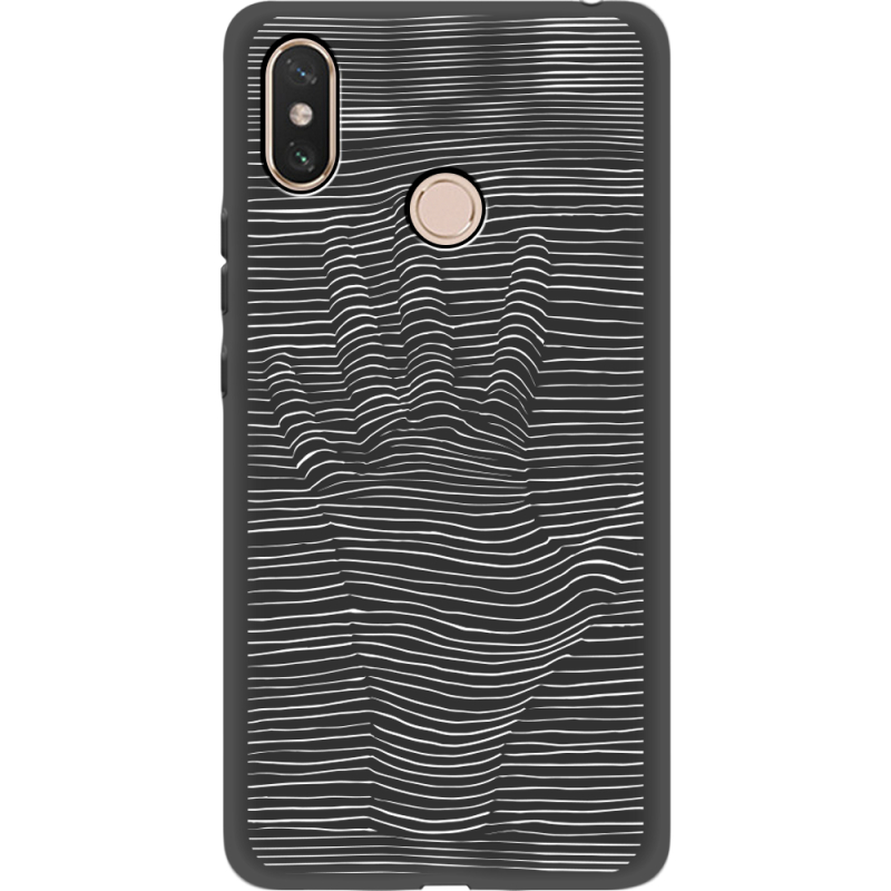 Черный чехол Uprint Xiaomi Mi Max 3 Optical Hand