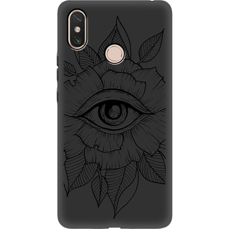 Черный чехол Uprint Xiaomi Mi Max 3 Eye