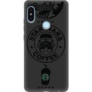 Черный чехол Uprint Xiaomi Redmi Note 5 / Note 5 Pro Dark Coffee