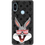 Черный чехол Uprint Xiaomi Redmi Note 5 / Note 5 Pro looney bunny