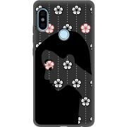 Черный чехол Uprint Xiaomi Redmi Note 5 / Note 5 Pro Flower Hair