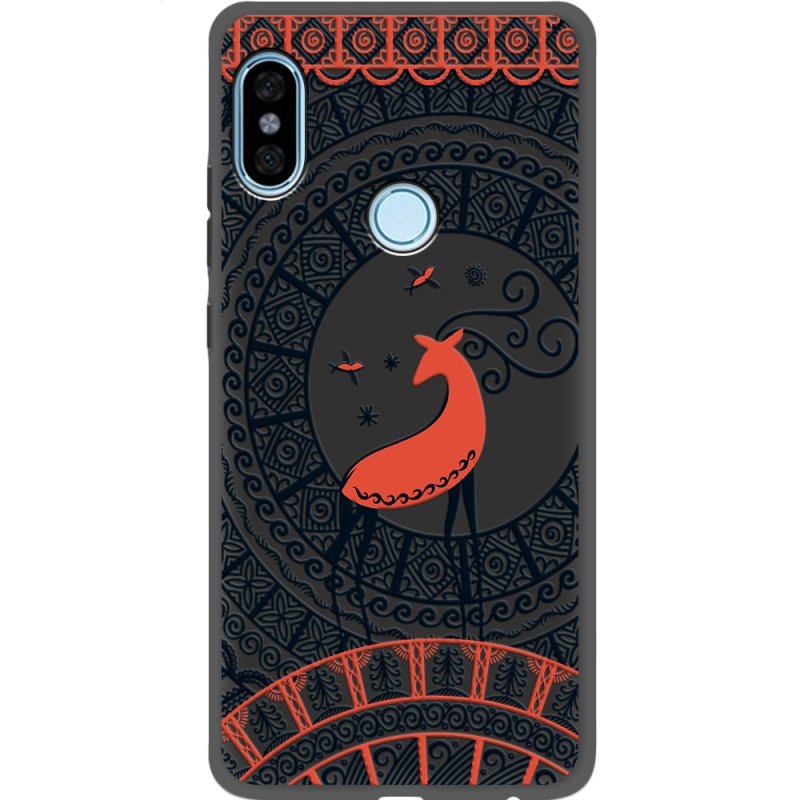 Черный чехол Uprint Xiaomi Redmi Note 5 / Note 5 Pro Ornament