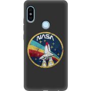 Черный чехол Uprint Xiaomi Redmi Note 5 / Note 5 Pro NASA