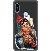 Черный чехол Uprint Xiaomi Redmi Note 5 / Note 5 Pro Tanker Girl