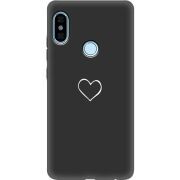 Черный чехол Uprint Xiaomi Redmi Note 5 / Note 5 Pro My Heart