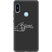 Черный чехол Uprint Xiaomi Redmi Note 5 / Note 5 Pro Pew Pew