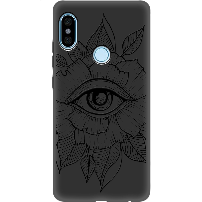 Черный чехол Uprint Xiaomi Redmi Note 5 / Note 5 Pro Eye