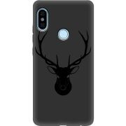 Черный чехол Uprint Xiaomi Redmi Note 5 / Note 5 Pro Deer