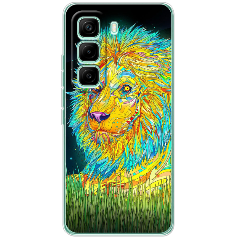 Чохол BoxFace Infinix Hot 60 Pro Moonlight Lion