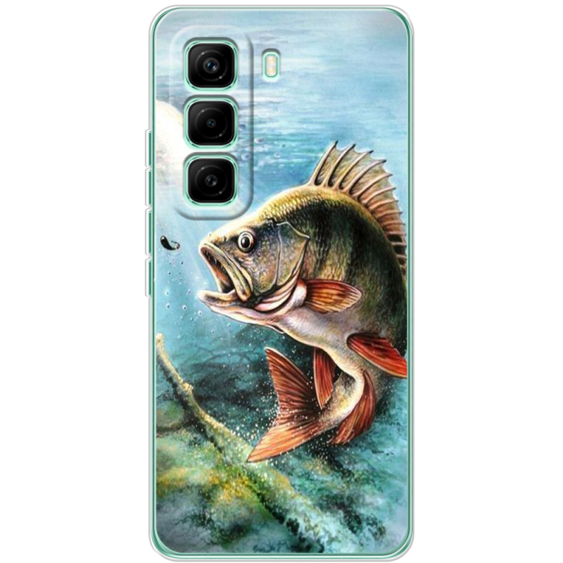 Чохол BoxFace Infinix Hot 60 Pro Полосатый Бандит