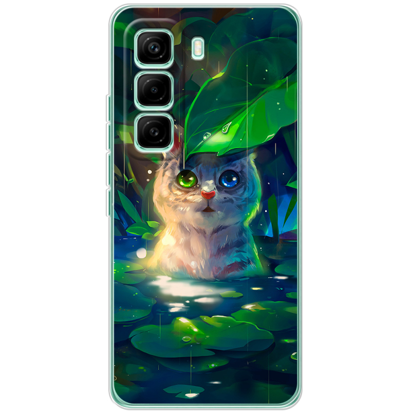 Чохол BoxFace Infinix Hot 60 Pro White Tiger Cub