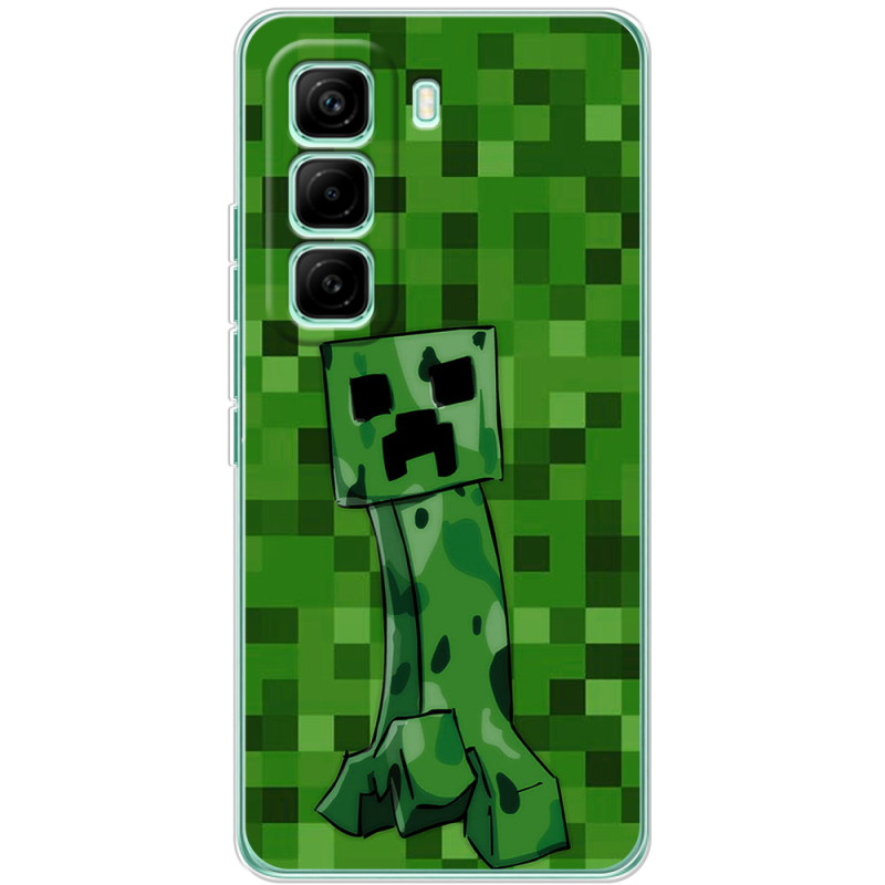 Чохол BoxFace Infinix Hot 60 Pro Minecraft Creeper