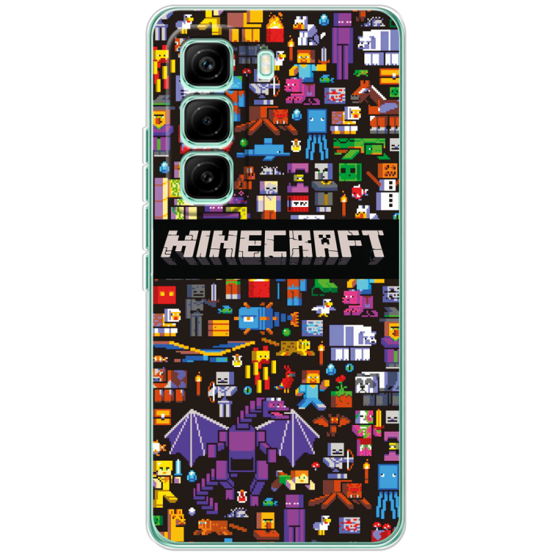 Чохол BoxFace Infinix Hot 60 Pro Minecraft Mobbery