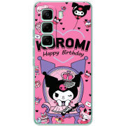 Чохол BoxFace Infinix Hot 60 Pro День народження Kuromi