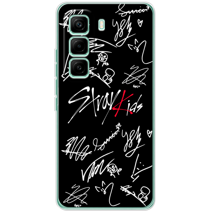 Чохол BoxFace Infinix Hot 60 Pro Stray Kids автограф