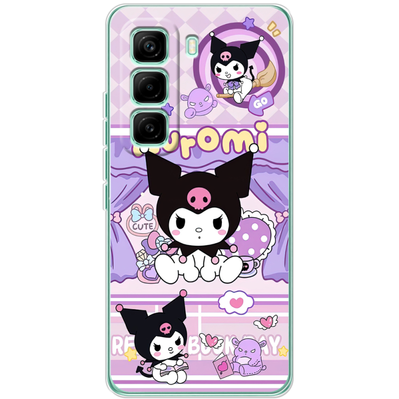 Чохол BoxFace Infinix Hot 60 Pro Милі пустощі Kuromi