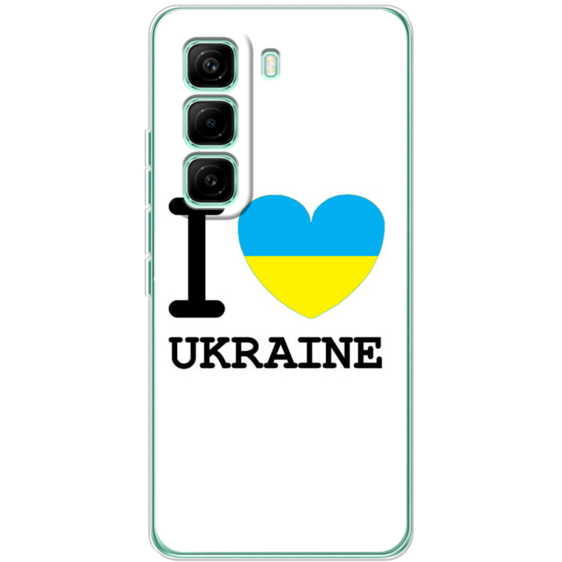 Чохол BoxFace Infinix Hot 60 Pro I love Ukraine