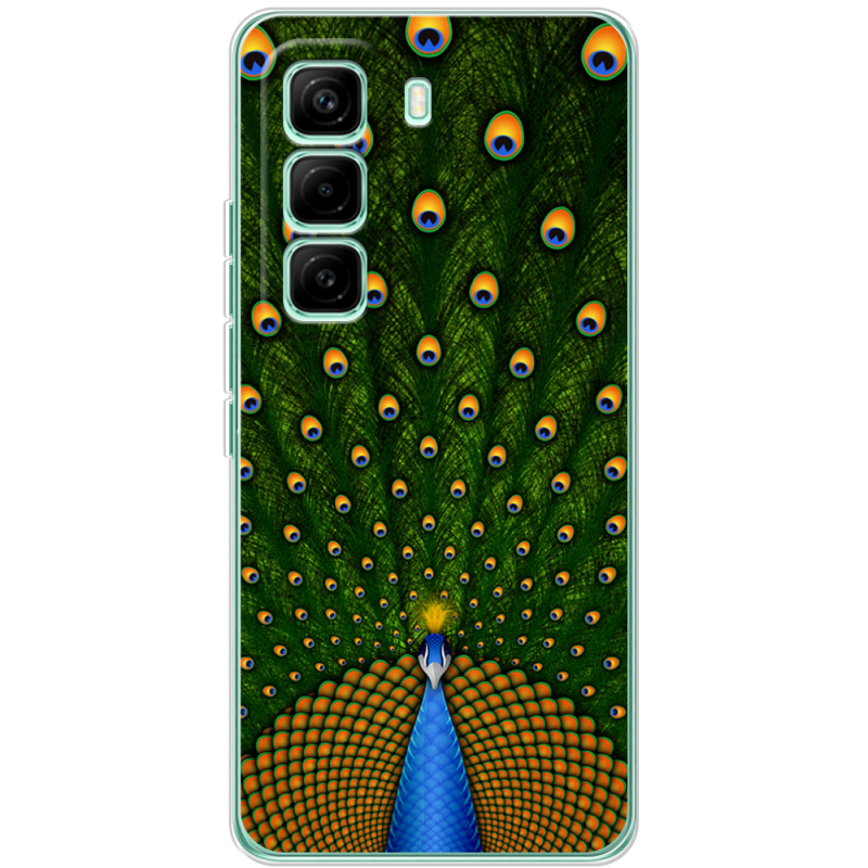 Чохол BoxFace Infinix Hot 60 Pro Peacocks Tail