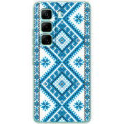Чохол BoxFace Infinix Hot 60 Pro Блакитний Орнамент