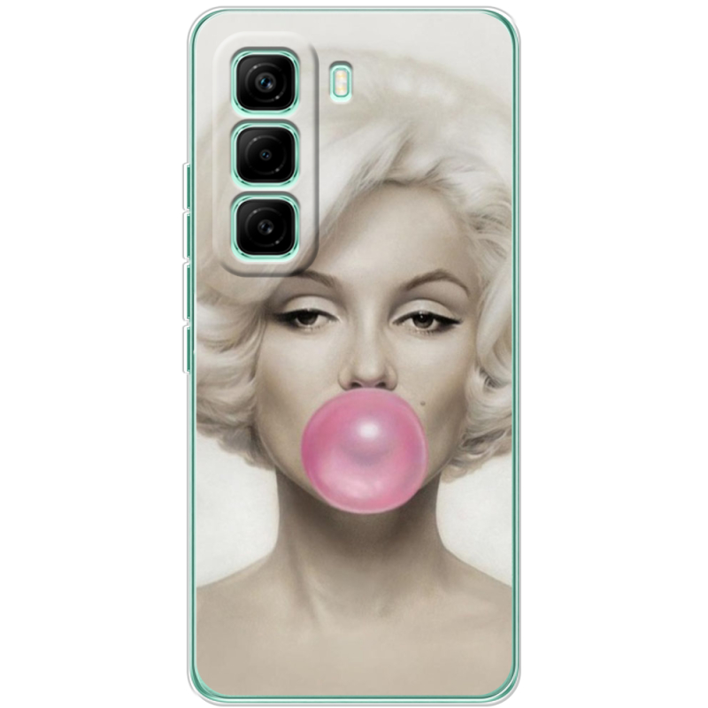 Чохол BoxFace Infinix Hot 60 Pro Marilyn Monroe Bubble Gum