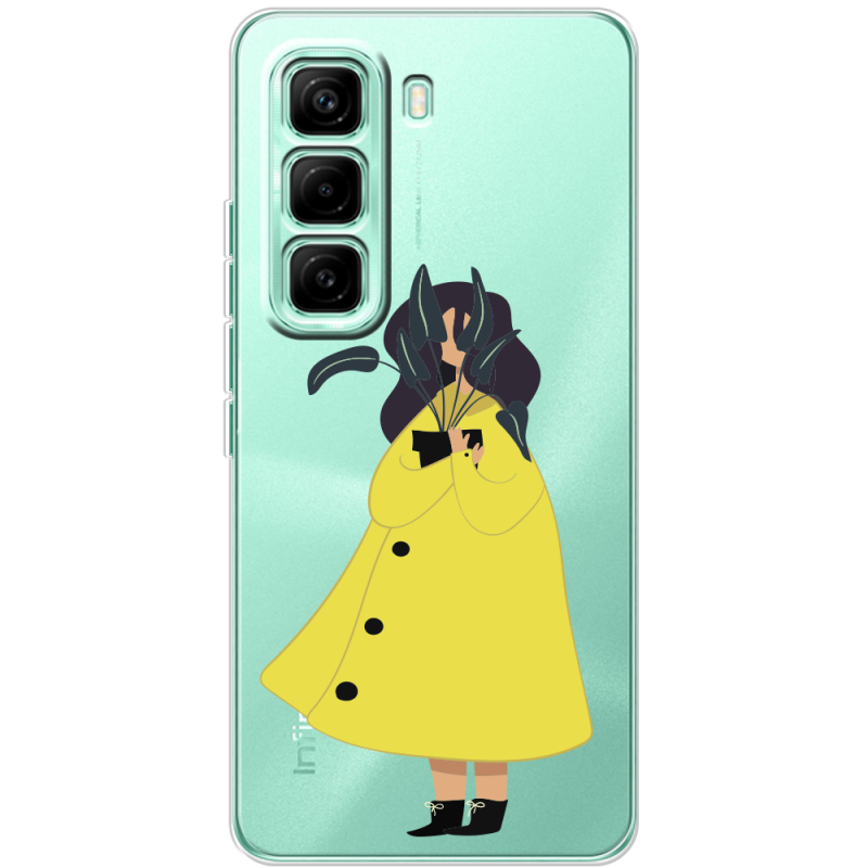 Прозорий чохол BoxFace Infinix Hot 60 Pro Just a Girl