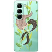 Прозорий чохол BoxFace Infinix Hot 60 Pro Cute Mermaid