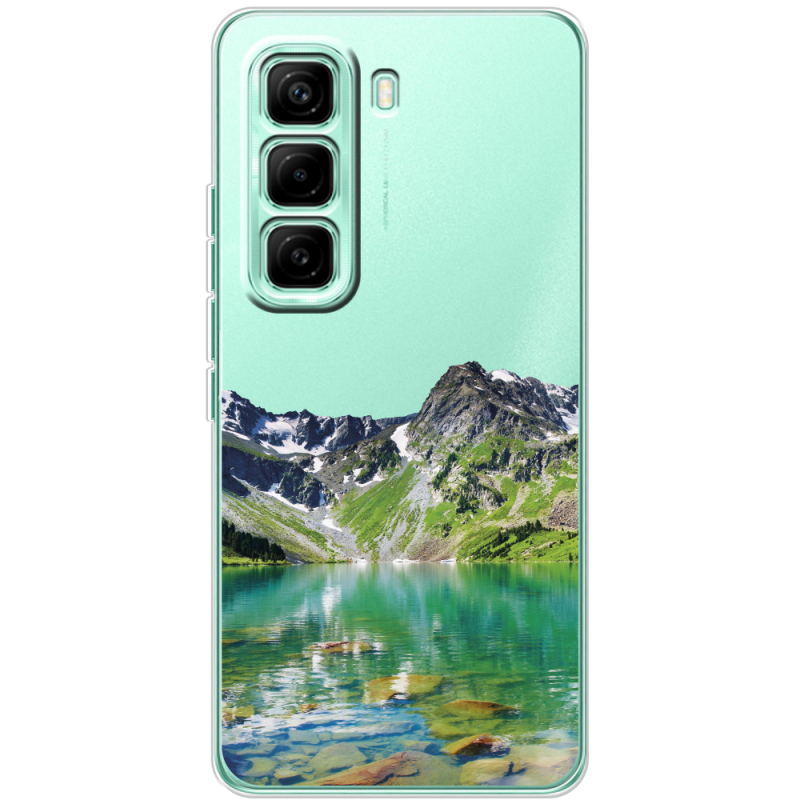 Прозорий чохол BoxFace Infinix Hot 60 Pro Green Mountain